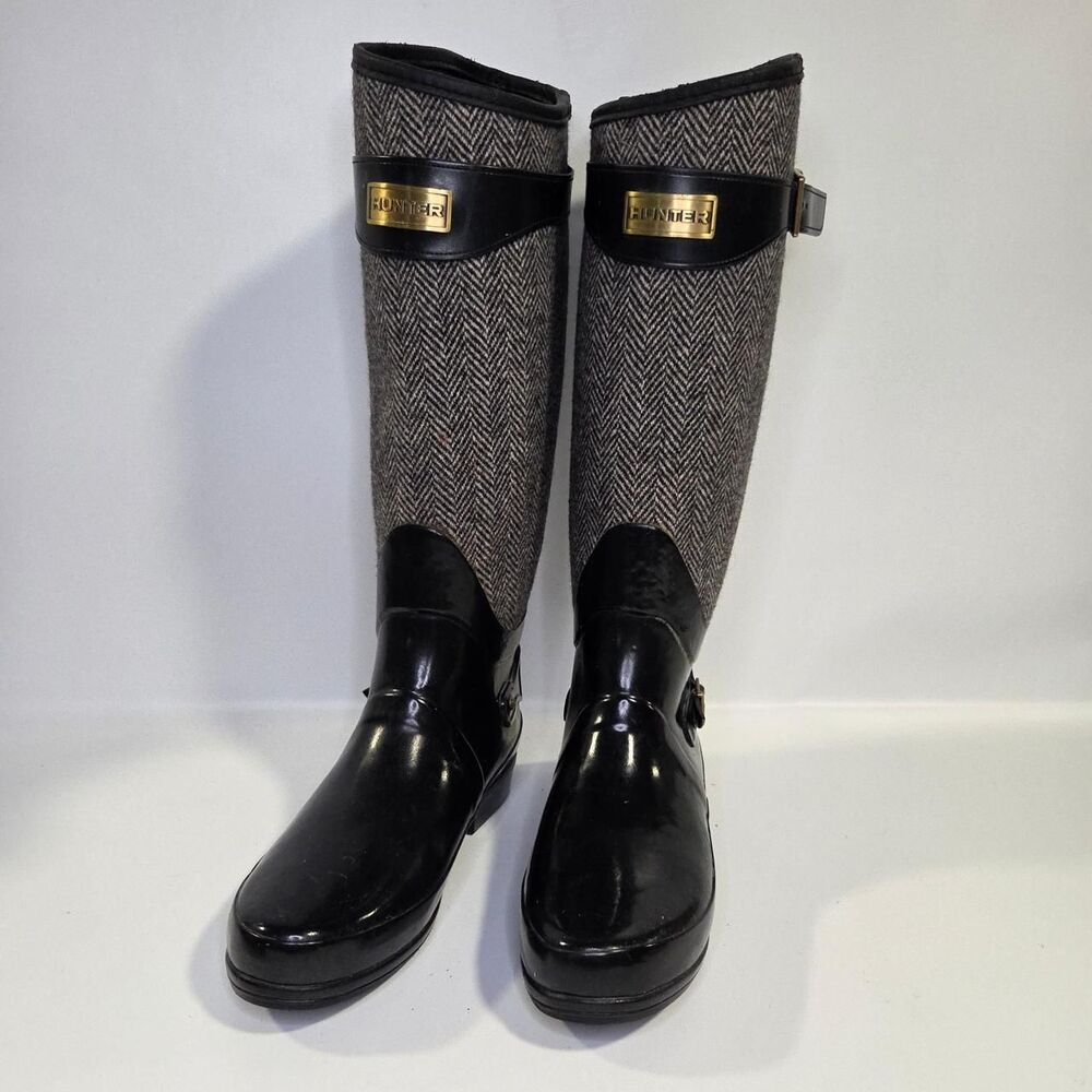 Hunter Women's Black Boots